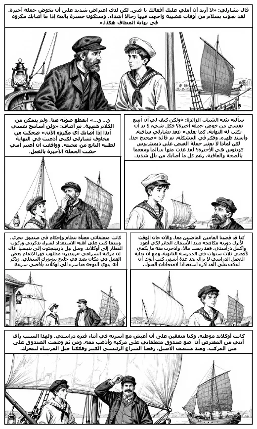 The Yellow Handkerchief manga adaptation by Jack London · Page 1