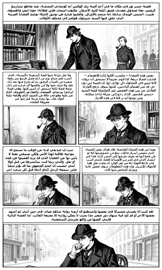 The Problem of Thor Bridge manga adaptation by Arthur Conan Doyle · Page 1
