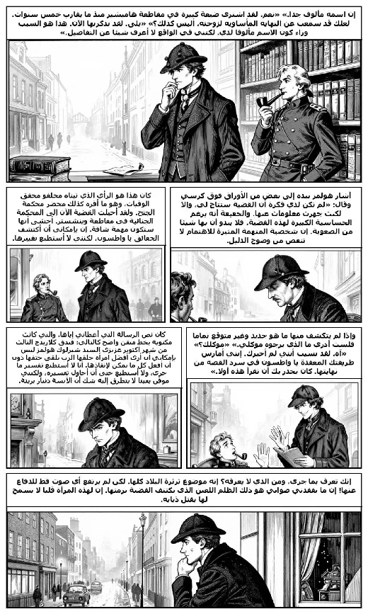 The Problem of Thor Bridge manga adaptation by Arthur Conan Doyle · Page 3
