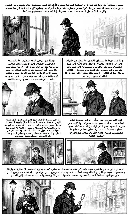 The Problem of Thor Bridge manga adaptation by Arthur Conan Doyle · Page 4