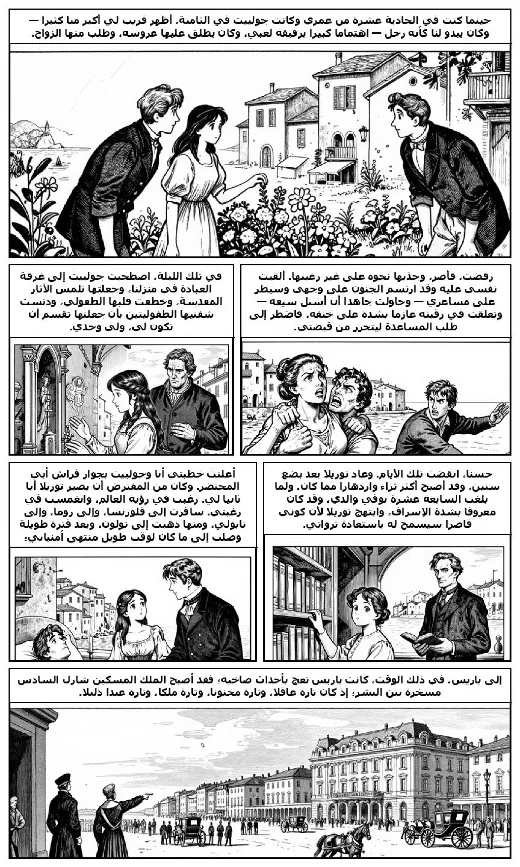 Transformation manga adaptation by Mary Shelley · Page 3