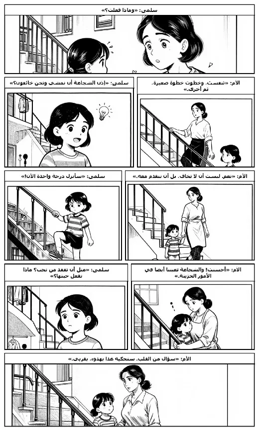 What Is Courage? manga adaptation by Sutur · Page 1