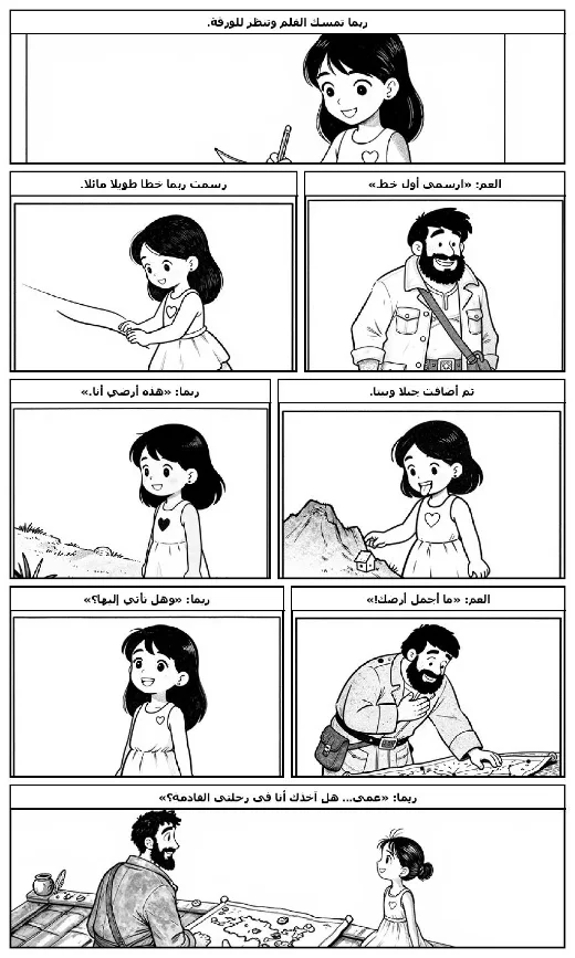 Where Does Imagination End? manga adaptation by Sutur · Page 3