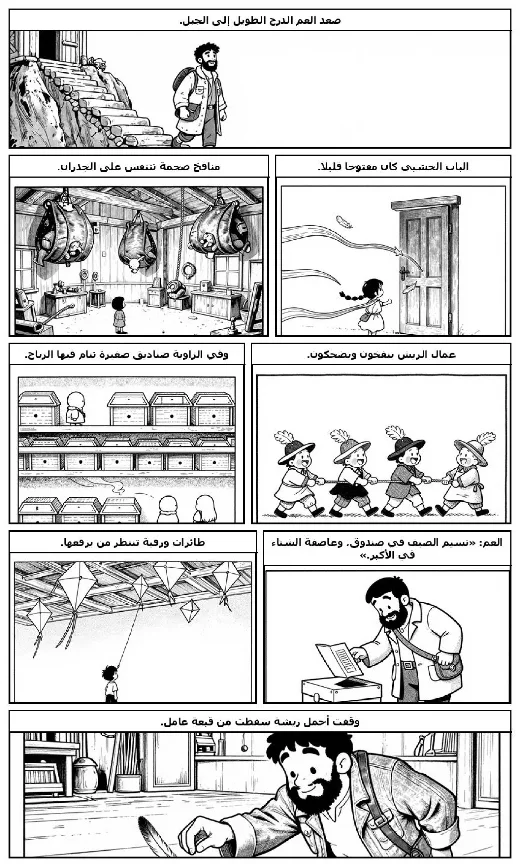 Who Makes the Wind? manga adaptation by Sutur · Page 1