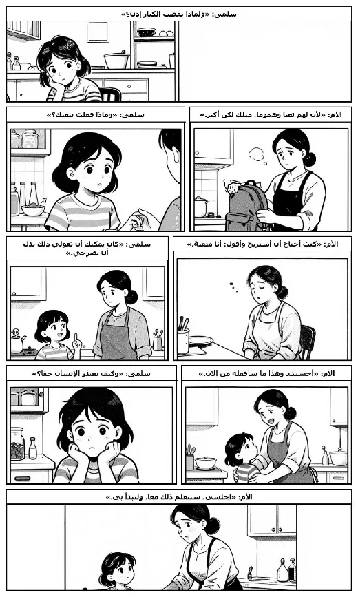 Why Do Grown-Ups Get Angry? manga adaptation by Sutur · Page 1
