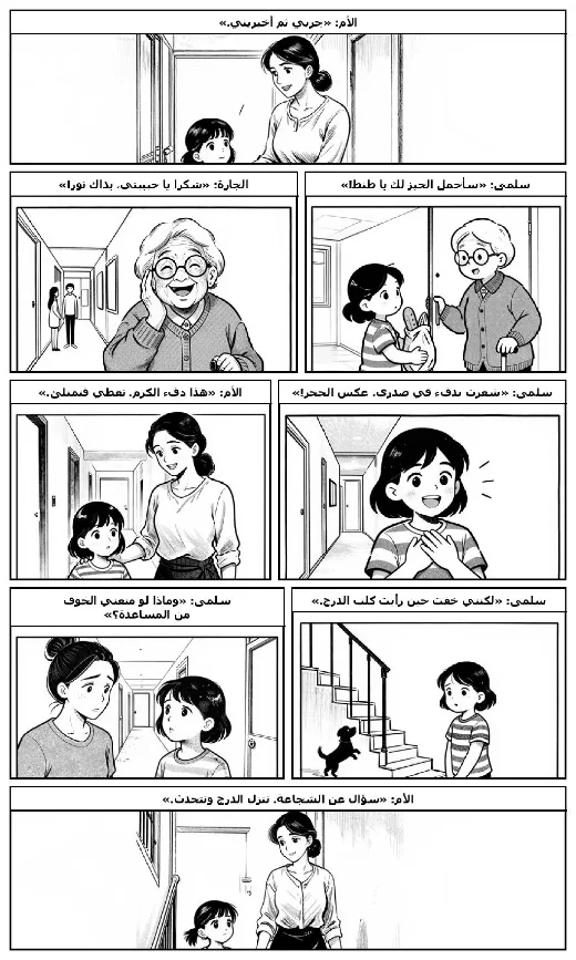 Why Do We Help Others? manga adaptation by Sutur · Page 1