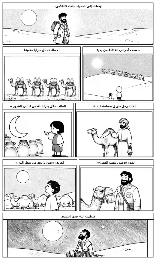 Why Does the Moon Follow Us? manga adaptation by Sutur · Page 1