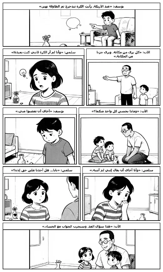 Why Do Two People Tell the Same Story Differently? manga adaptation by Sutur · Page 1