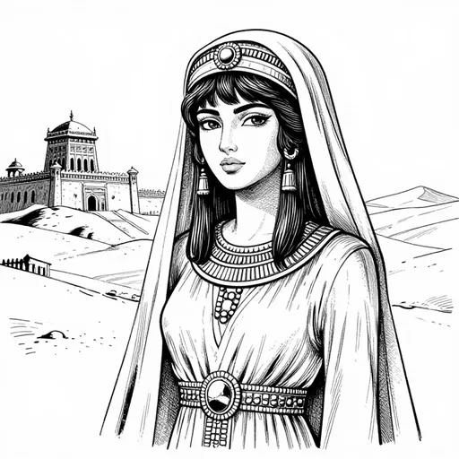 Azora, Zadig's betrothed, character in Zadig