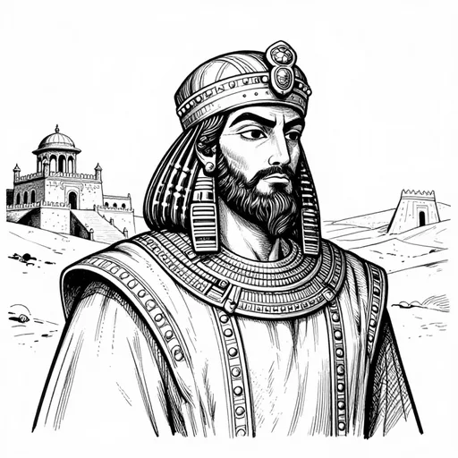 King Moabdar, The king of Babylon, character in Zadig