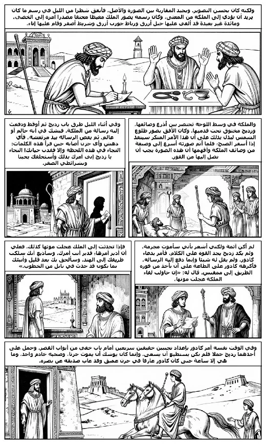 Zadig manga adaptation by Voltaire · Page 4