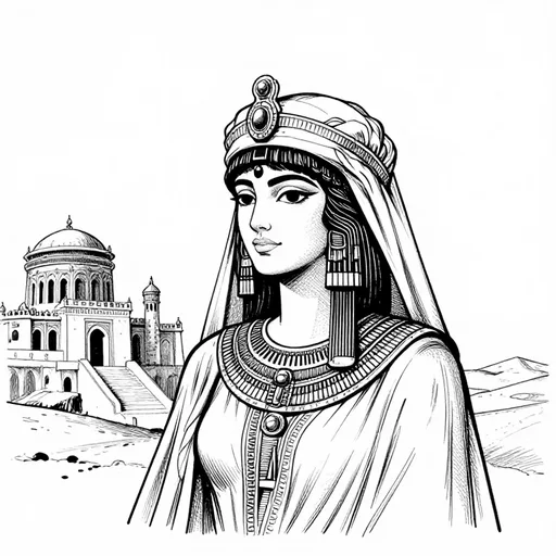 Queen Astarte, The queen of Babylon, character in Zadig