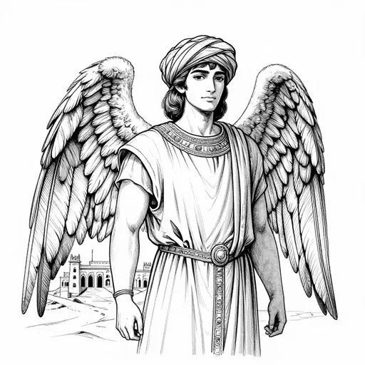 Jesrad, The angel, character in Zadig